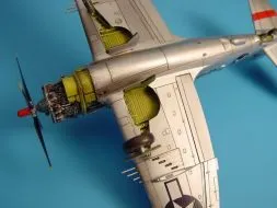P-47 Thunderbolt wheel bay for Academy 1:72
