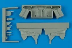 Hawker Hurricane Mk. I/II wheel bays 1:72
