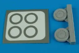 F-8 Crusader wheels & paint masks 1:72