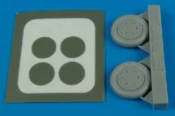 SBD Dauntless wheel & paint masks 1:72