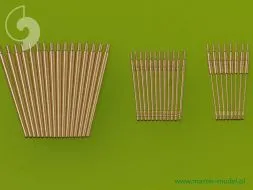 Bismarck - anti-aircraft armament barrels 1:200