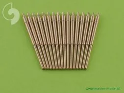 British 5,25in (133mm) QF Mark I barrels 1:350