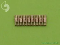 British 2-pdr - 40mm/39 (1.575in) Mark VIII (POM-POM) barrels 1:350