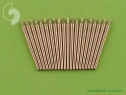 USN 5in/38 (12.7 cm) Mark 12 barrels - without blastbags 1:350