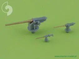 Russian cruiser Varyag (1899) armament 1:350