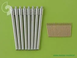 IJN Nagato armament - 40cm, 14cm barrels 1:350