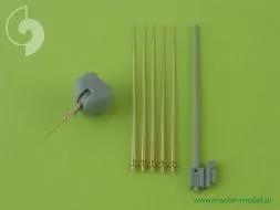 USS Oliver Hazard Perry class frigate - aerials & OTO-Melara 1:350