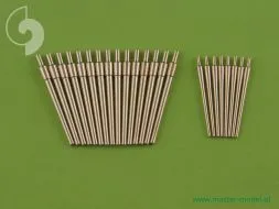 IJN Mikuma armament - 15,5cm (15pcs), 12,7cm (8pcs) barre 1:350