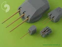 Scharnhorst armament without blastbags 1:350