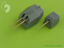German Zerstörer Z-39 (1945) gun barrels set 1:350
