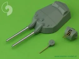 HMS Warspite armament - 15in (8pcs), 6in (8pcs), 4in 1:350