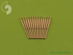 British 4in/45 (10.2 cm) QF HA Marks XVI barrels 1:400