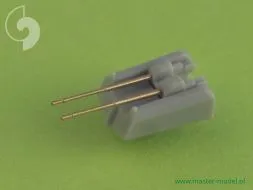 German 10,5cm (4.1in) SKC/33 barrels - early 1:700