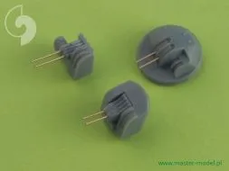 IJN 12,7cm/40 (5in) Type 89 barrels (12pcs) 1:700