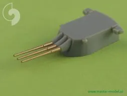 USN 8"/55 (20.3 cm) Mark 12 barrels 1:700