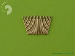 USN 5in/38 (12.7 cm) Mark 12 barrels - without blastbags 1:700