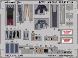 BAC Lightning F.1A S.A. for Trumpeter - Zoom 1:72