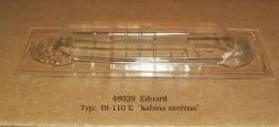 Bf 110E canopy für Eduard 1:48