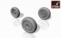 Yak-38 Forger wheels 1:72