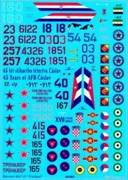MiG-21 "Fishbed" decal 1:48