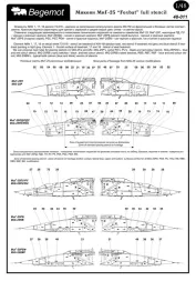 MiG-25 "Foxbat" family full stencil 1:48