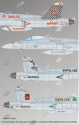 F/A-18C Hornet - VMFA-142, VMFA-312 1:72