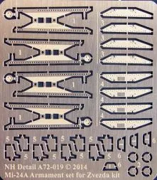 Mil Mi-24A Armament Set 1:72