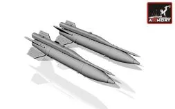 S-21 heavy unguided missiles w/ PU-12-40UD 1:48