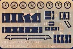 Antonov An-12B Exterior Set 1:144