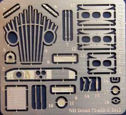 Opel Blitzbus Detail Set für Roden 1:72