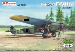 Fokker F-VIIa Military 1:144