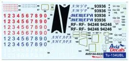 Tu-134UBL Conversion Set 1:144