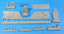 La-5 cockpit set für Zvezda kit 1:48