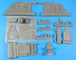 LaGG-3 serie 1-4 cockpit set für ICM 1:48