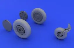 MiG-21 wheels für Eduard 1:48